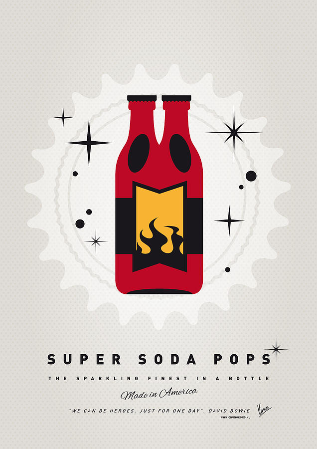 My SUPER SODA POPS No-08 Digital Art by Chungkong Art