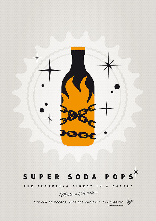 My SUPER SODA POPS No-16 Digital Art by Chungkong Art