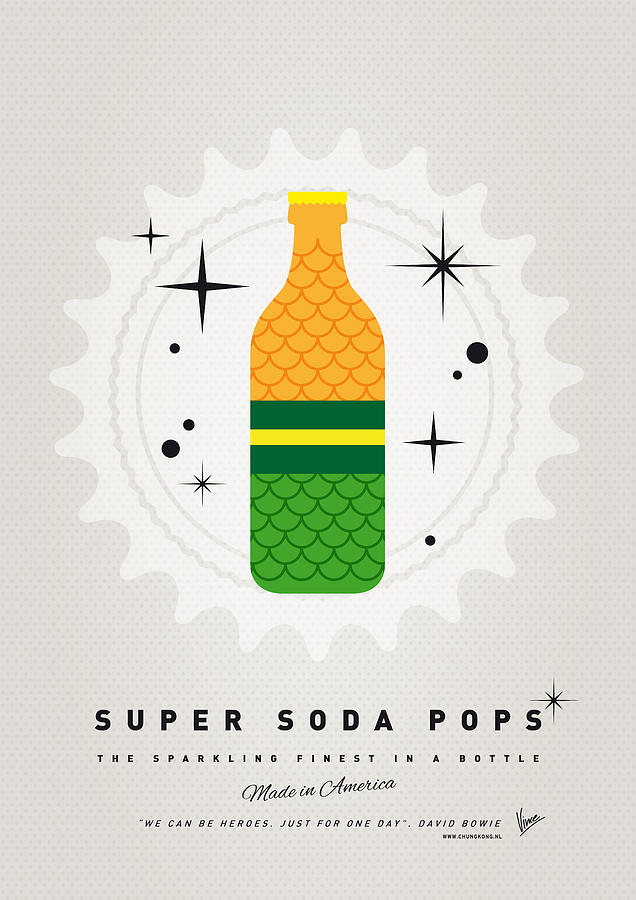 My SUPER SODA POPS No-19 Digital Art by Chungkong Art