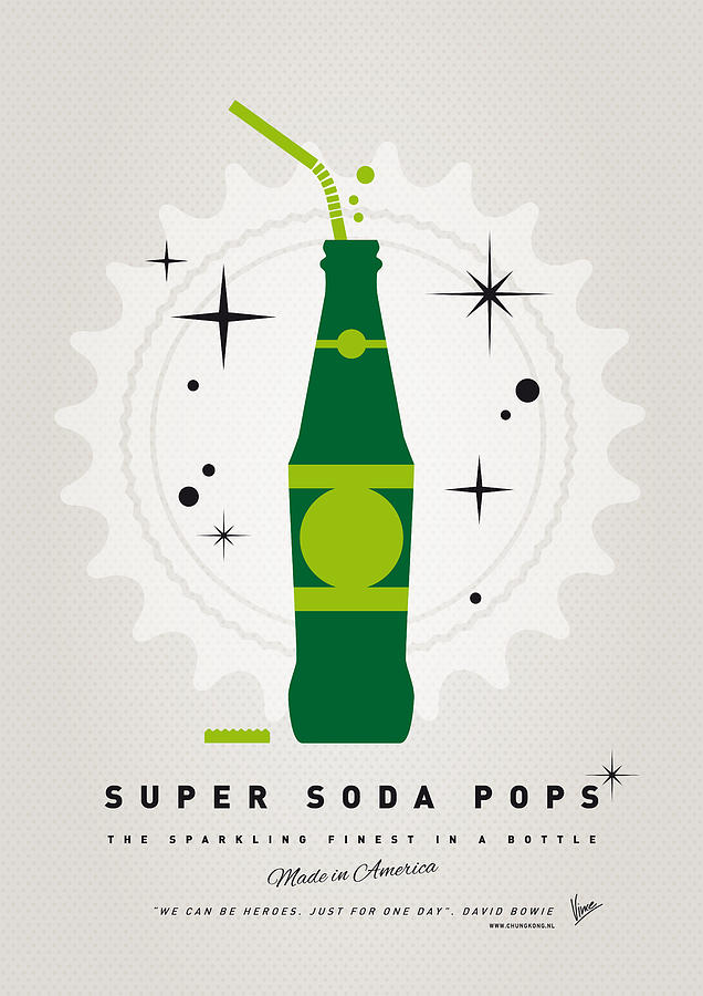 My SUPER SODA POPS No-20 Digital Art by Chungkong Art