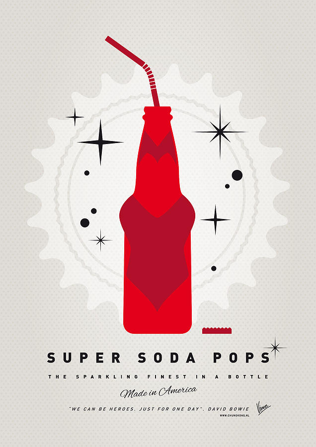 My SUPER SODA POPS No-23 Digital Art by Chungkong Art
