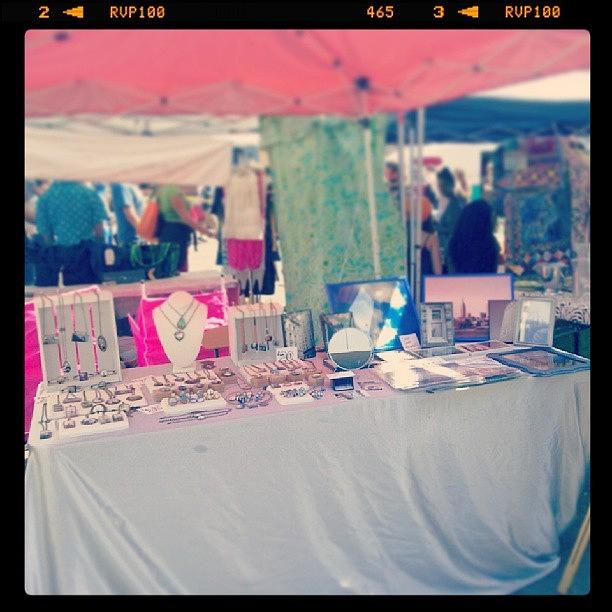 New York City Photograph - My Table At Lic Flea Today # Jewelry by Lissette Padilla