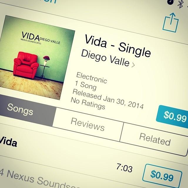 Music Photograph - My Track Vida Out Now On #itunes by Diego Valle