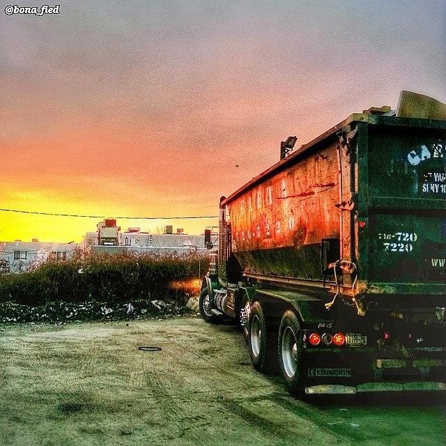 My Truck Loves A Good Sunrise. Who Photograph by Brian Lyons