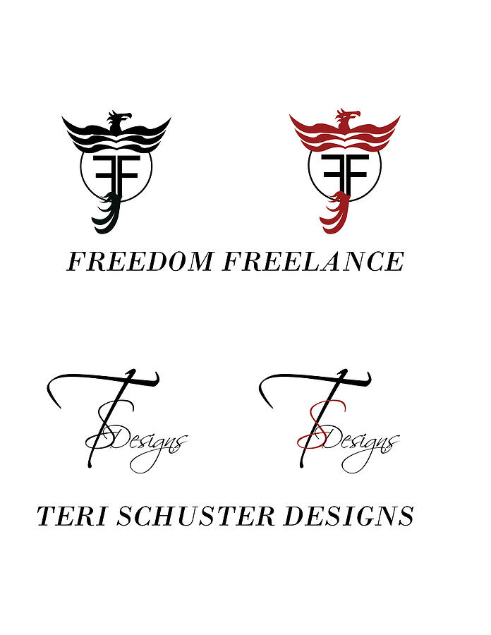My two logos Digital Art by Teri Schuster