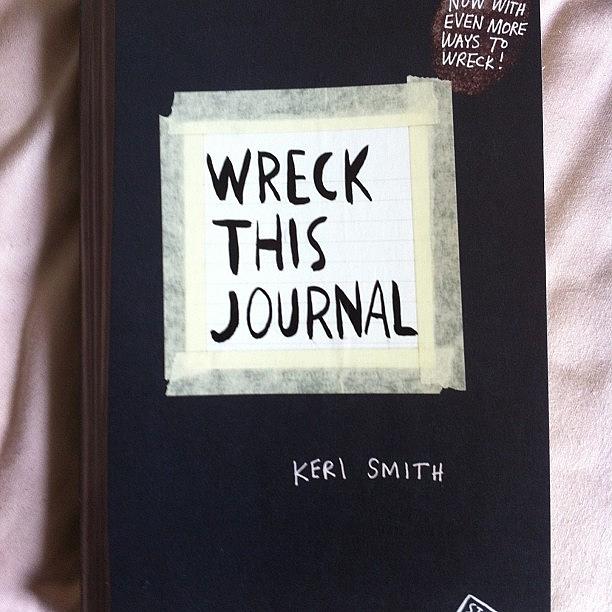 My Wreck This Journal Just Arrived! Photograph by Courtney Whetton