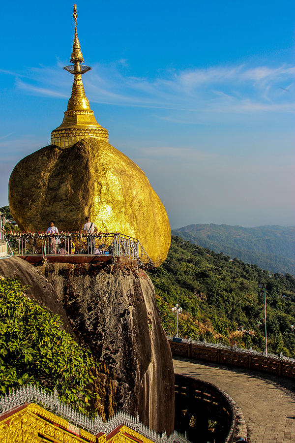 Myanmar's Golden Rock Pagoda Photograph by Joshua Van Lare - Fine Art ...