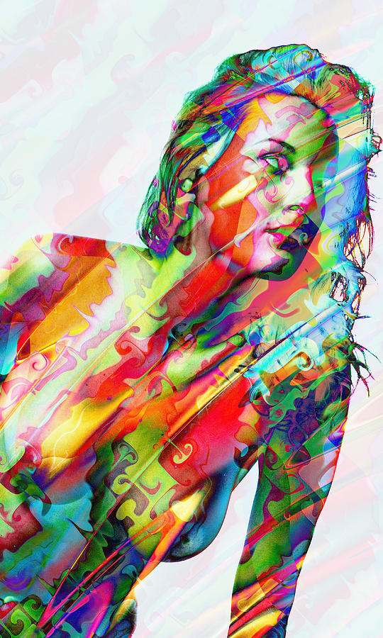 Myriad of Colors Mixed Media by Kiki Art
