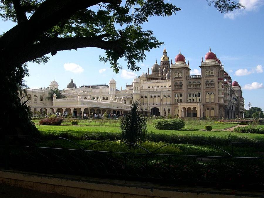 Castle Photograph - Mysore Palace by Joe Zachariah
