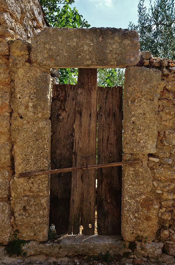 Mysterious Door Photograph by Dany Lison