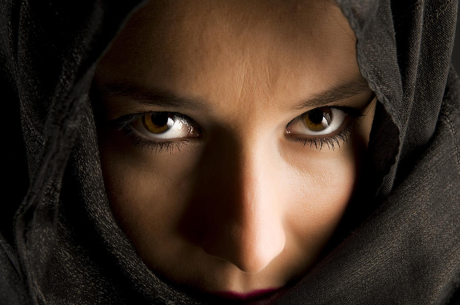 Mysterious Eyes Photograph by 1001nights