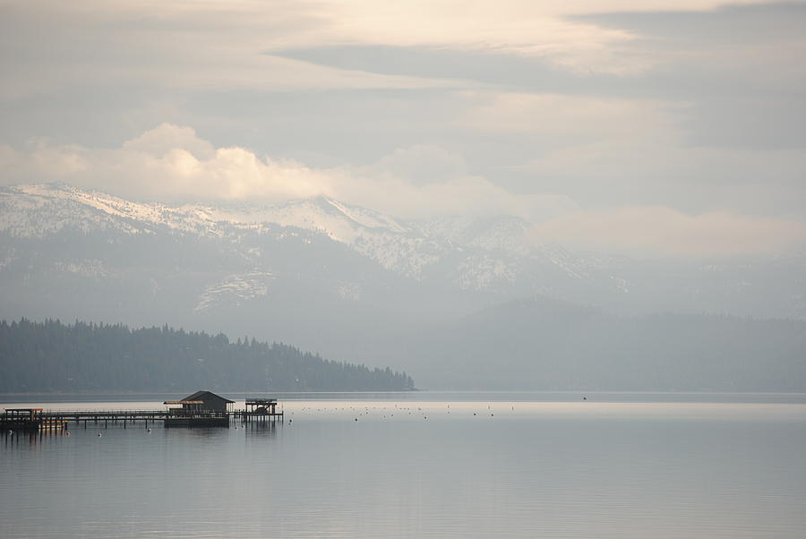 Lake Tahoe Photograph - Mysterious Lake Tahoe by Mychele White