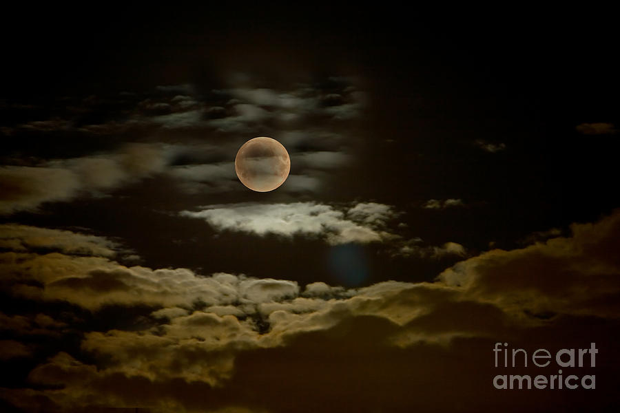 Mysterious Moon Photograph by Boon Mee