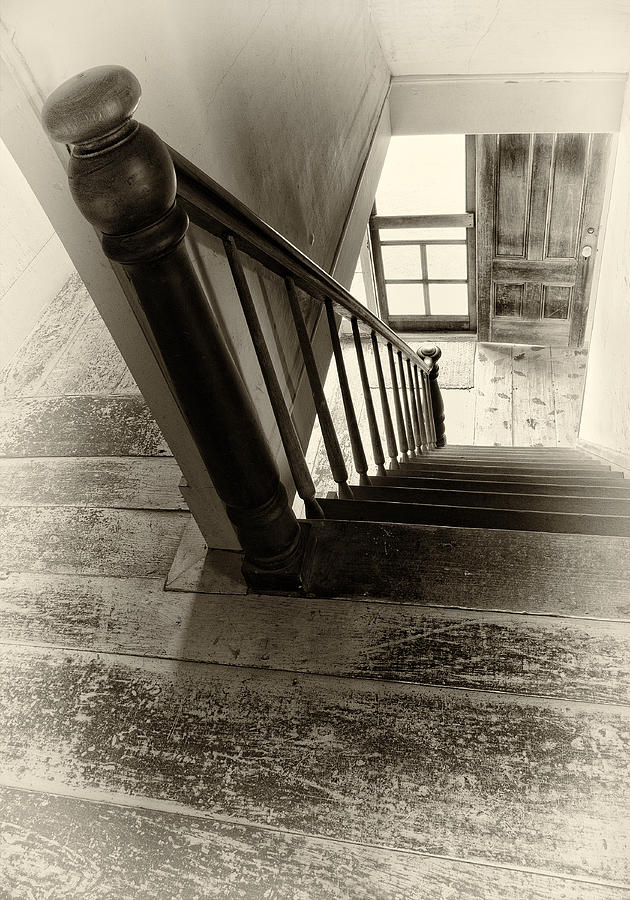 Mysterious Stairway Photograph by Paul Schreiber