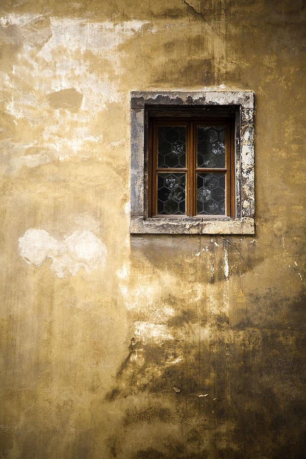 Mysterious Window Photograph by Maria Heyens