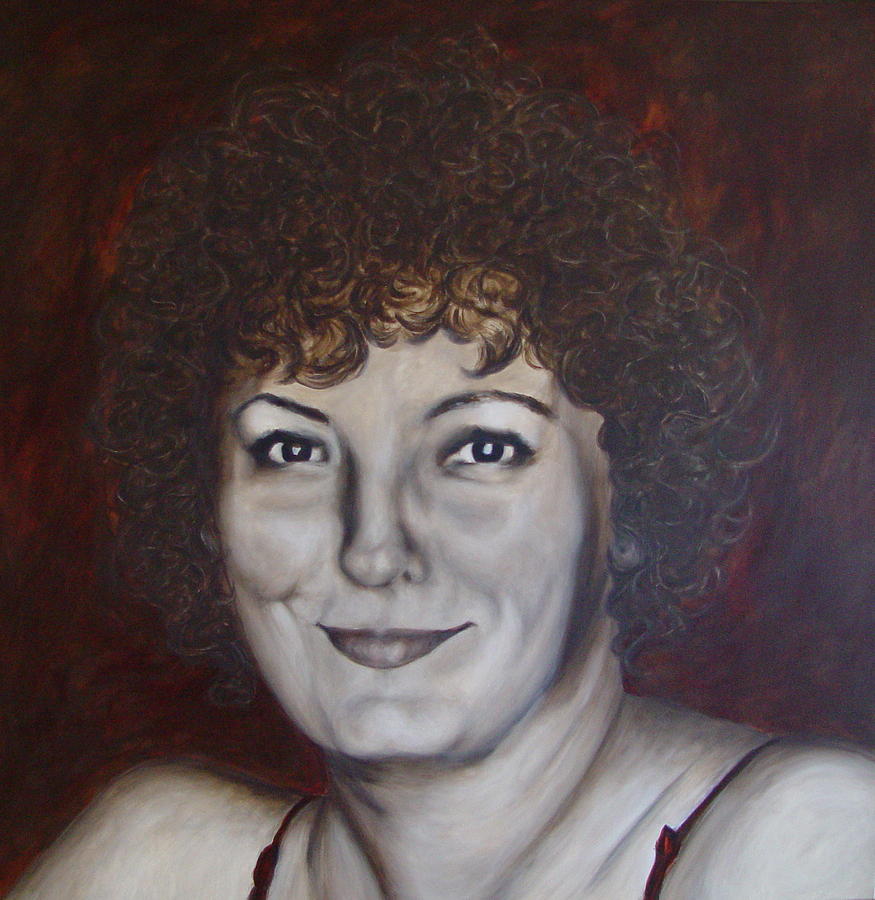 Kristie Painting by Bonnie Peacher
