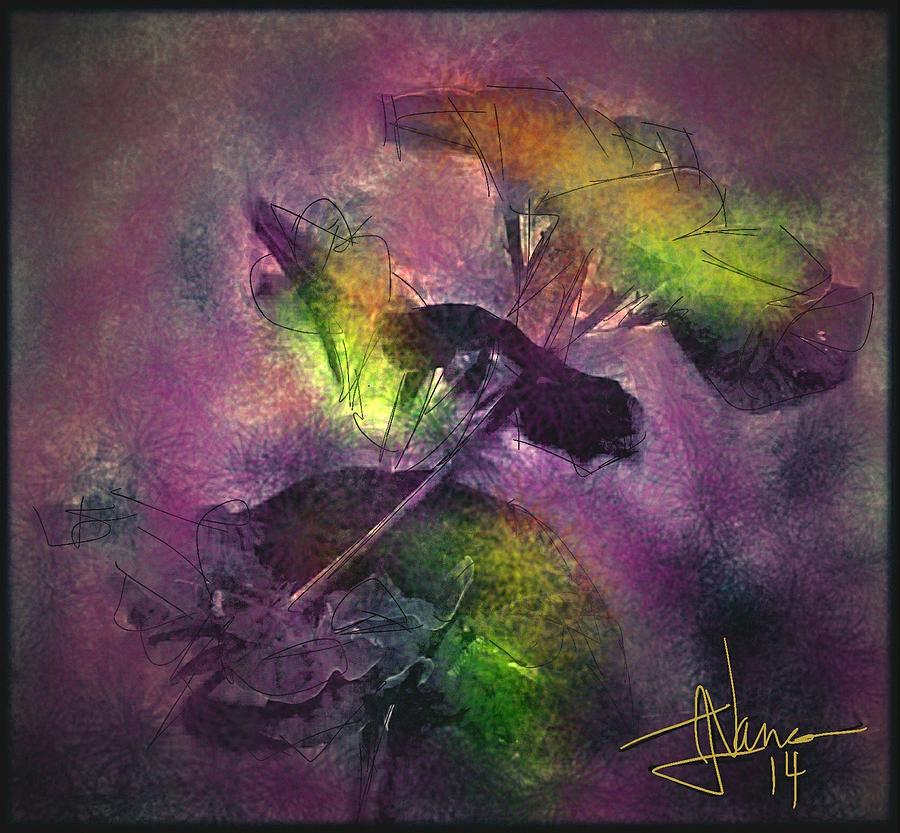 Mystery Flowers Digital Art by Jim Vance