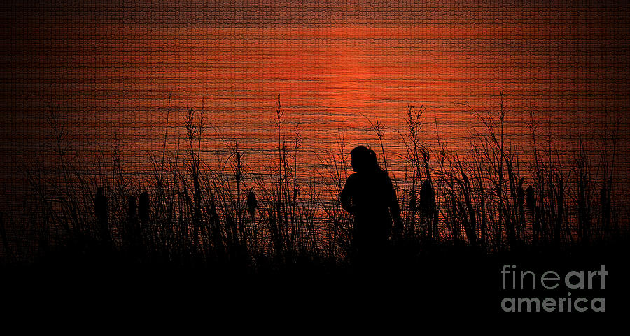 Mystery in the Reeds Photograph by Ola Allen