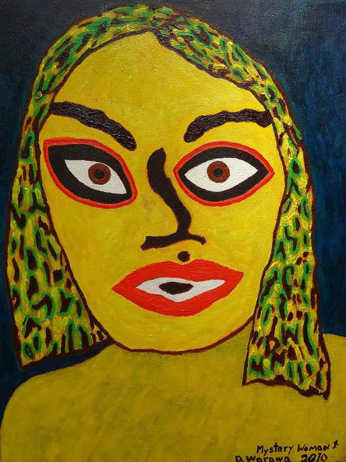 Mystery Woman #1 Painting by Douglas W Warawa