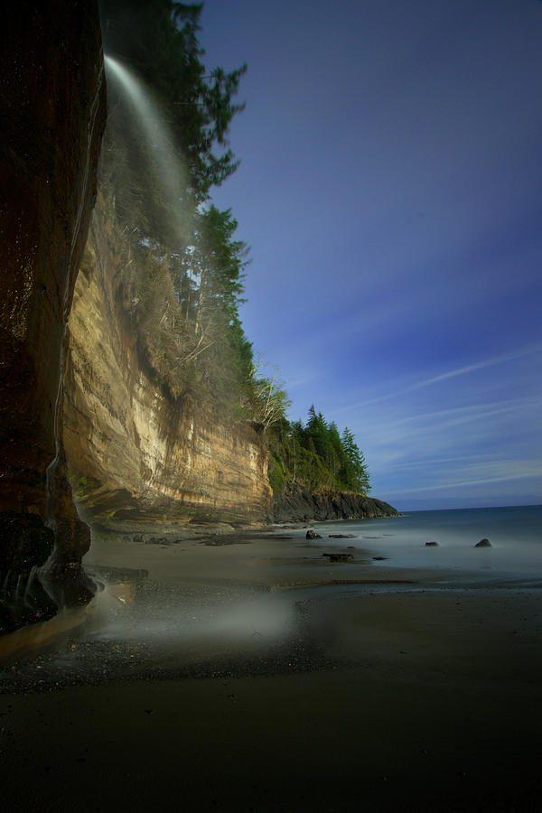 Mystic Beach, Vancouver Island, Canada Photograph by Mark K. Daly