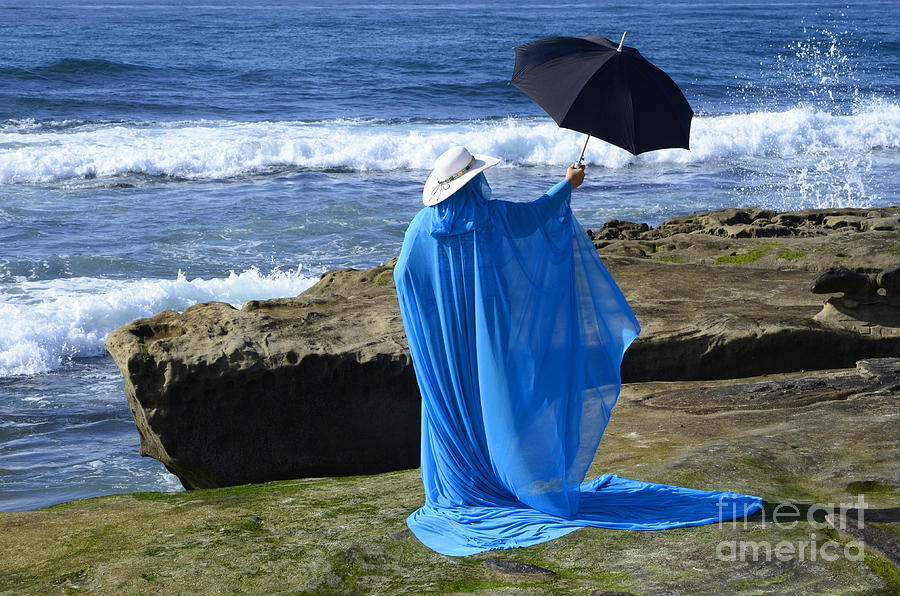 Mystic Blue By The Sea 2 Photograph by Bob Christopher