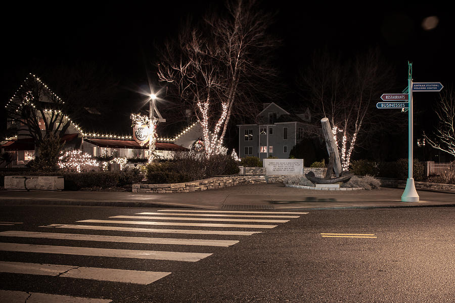 Mystic Crosswalk Photograph by Kirkodd Photography Of New England