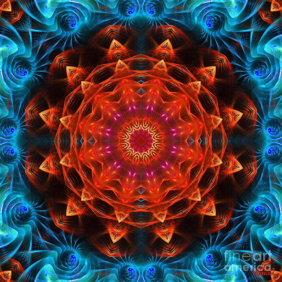 Mystic Flower Digital Art by Hanza Turgul | Fine Art America