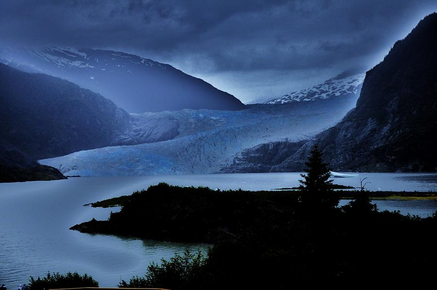 Mystic Glacier Photograph by Vijay Sharon Govender