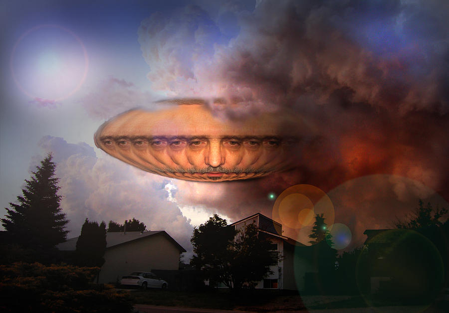 Mystic UFO Digital Art by Otto Rapp