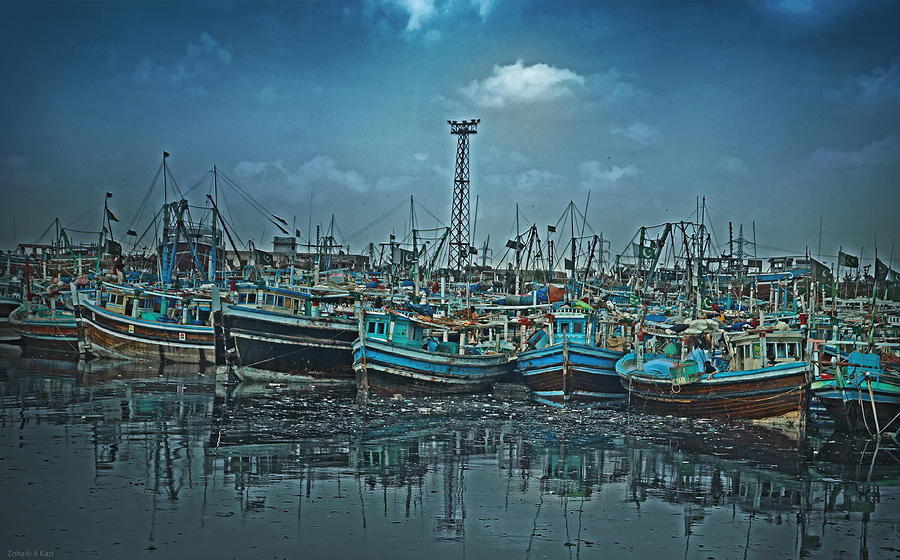 Boat Photograph - Mystical Harbor by Zak Kz