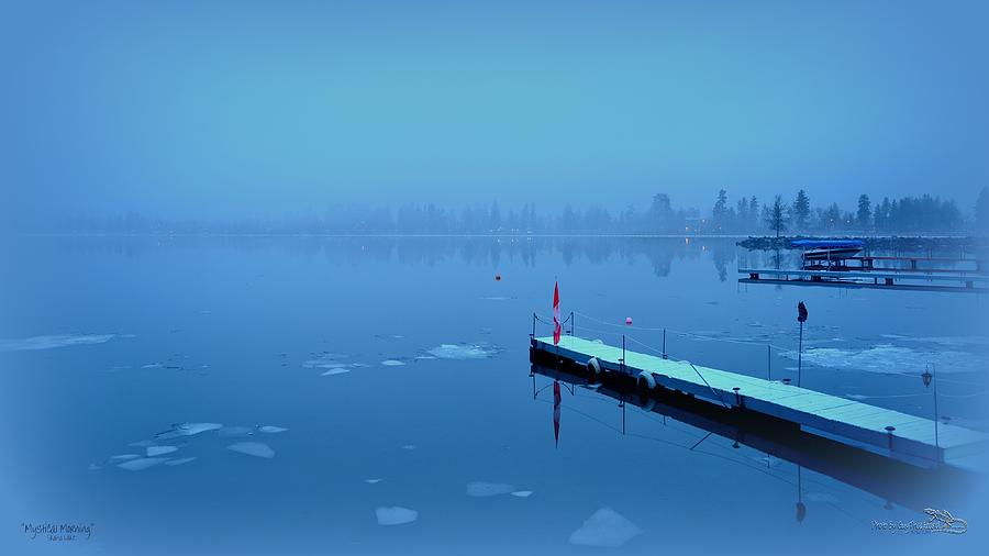 Mystical  Morning - Skaha Lake 03-06-2014 Photograph by Guy Hoffman