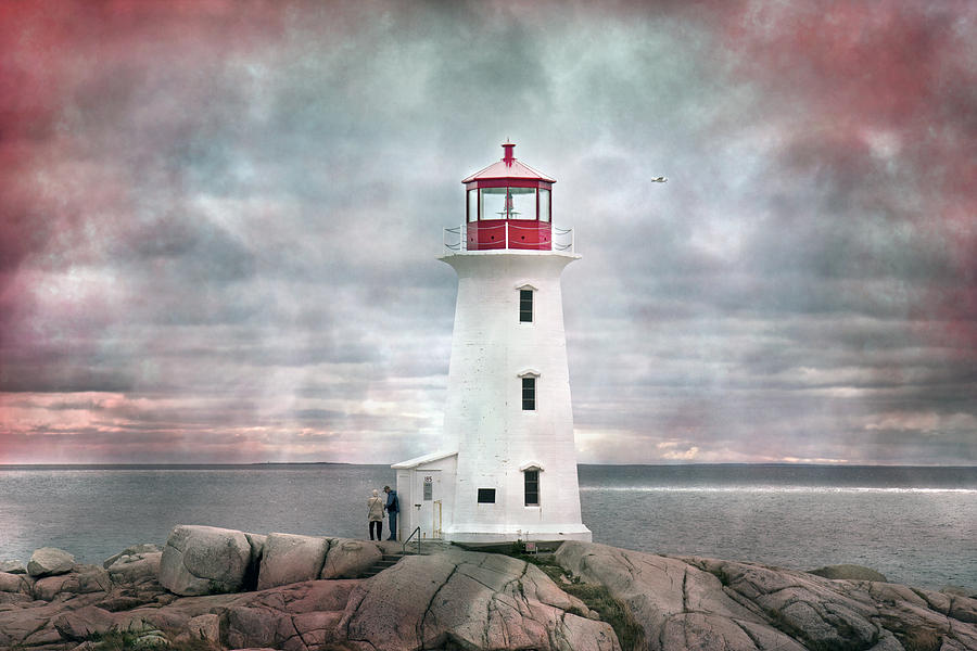 Lighthouse Photograph - Mystical Peggy by Betsy Knapp