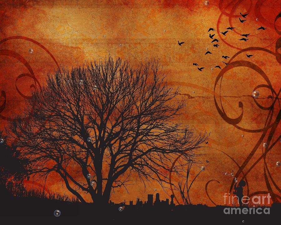 Mystical Tree II Digital Art by Deborah Willow - Fine Art America