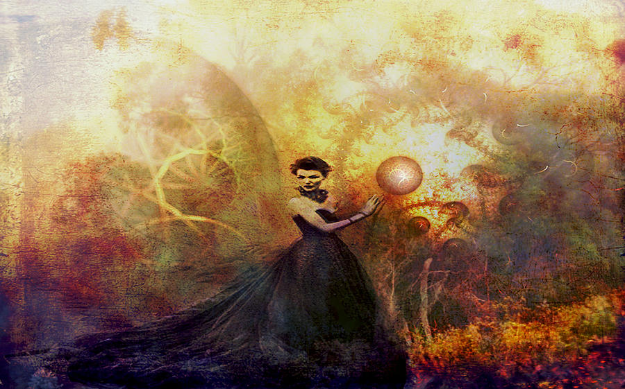 Magic Digital Art - Mystical Wonders by Linda Sannuti
