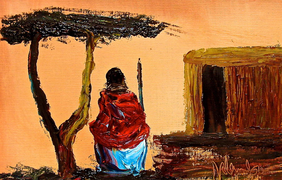 N 18 Painting by John Ndambo