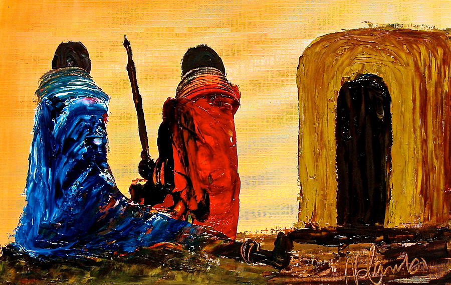 N 19 Painting by John Ndambo