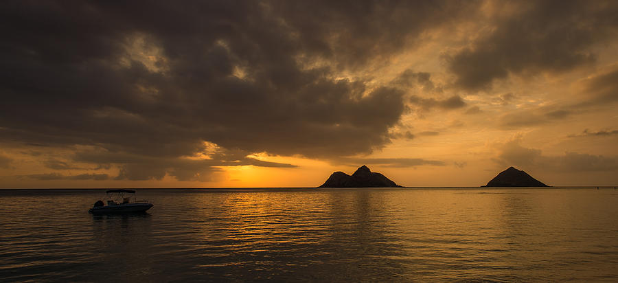 Na Mokulua Sunrise Photograph by Charles Malefyt - Pixels