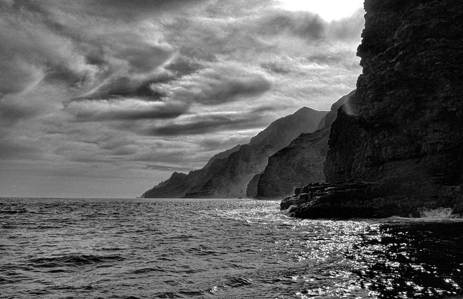Na Pali Coastal Study 3 Photograph by Robert Meyers-Lussier