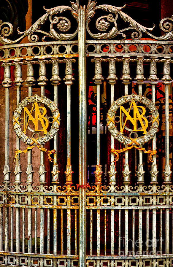 NAB Wrought Iron Photograph by Frances Ann Hattier