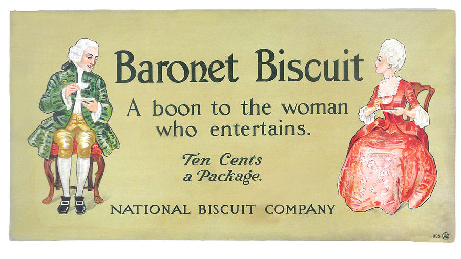 Nabisco Baronet Biscuit Digital Art by Woodson Savage