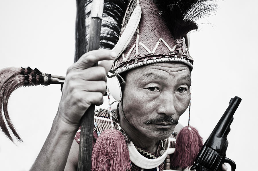 Naga Tribal Warrior In Traditional Photograph by Exotica.im Naga Tribal Warrior In Traditional Photograph by Exotica.im