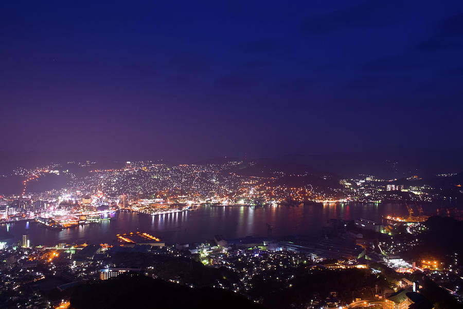 Nagasaki Night View Photograph by Travelsoda Photo