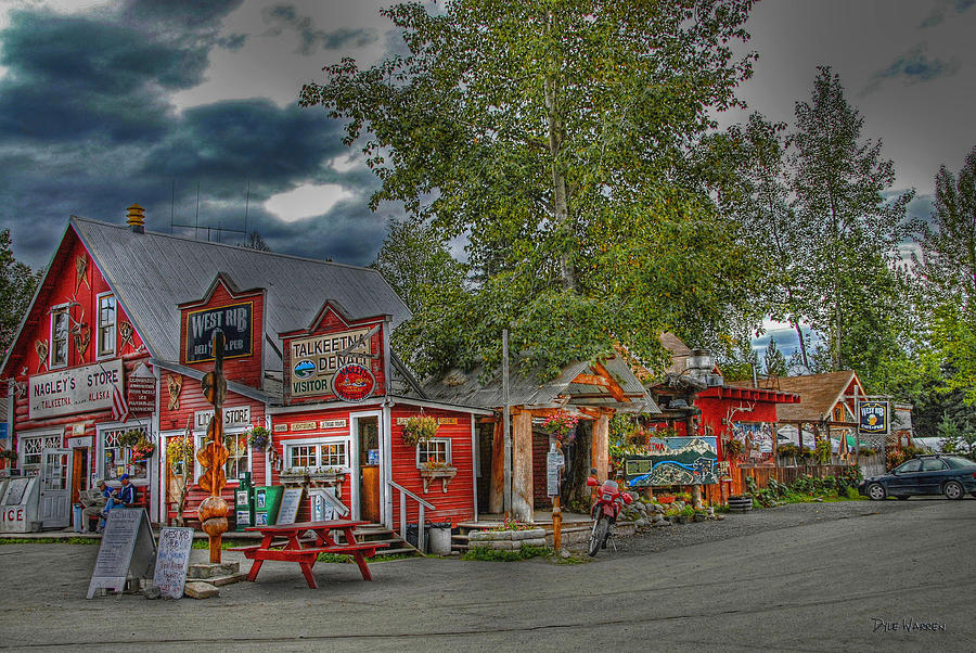 General Store Photograph - Nagleys Store in Talkeetna Alaska by Dyle   Warren