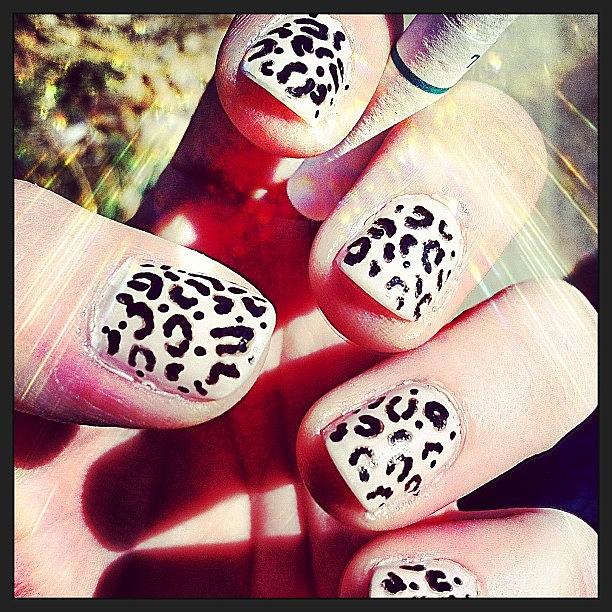 Leopard Photograph - #nails #nailart #nail #naildesign by Britain Hayhurst