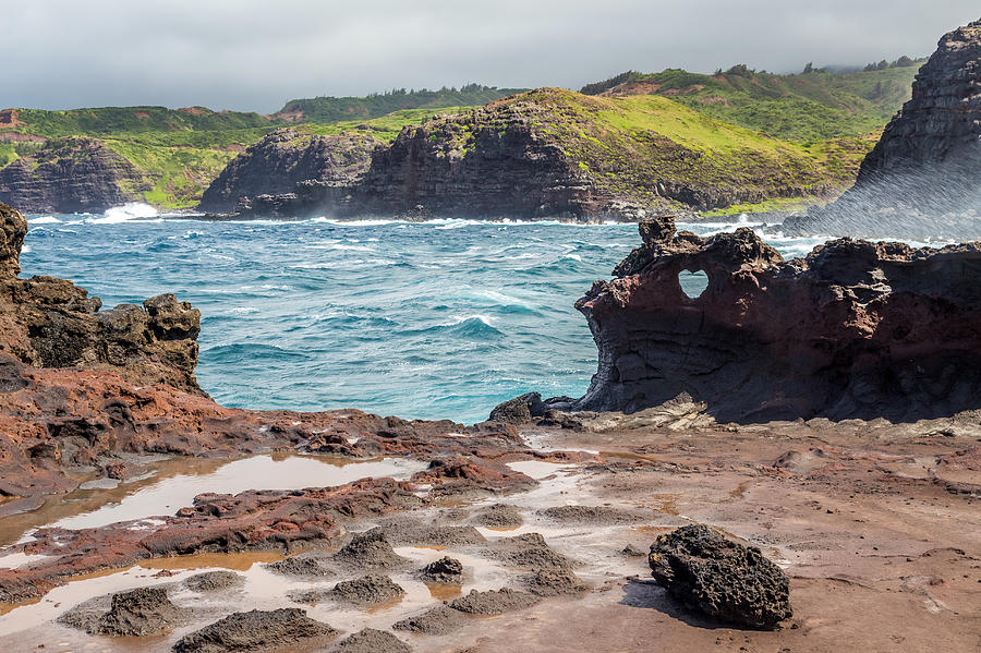 Landscape Photograph - Nakalele Landscape Maui by Pierre Leclerc Photography