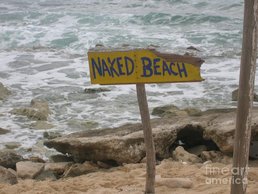 Naked Beach On Cozumel Island Photograph by Emmy Vickers