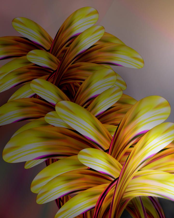 Naked Petals Digital Art by Steve Sperry