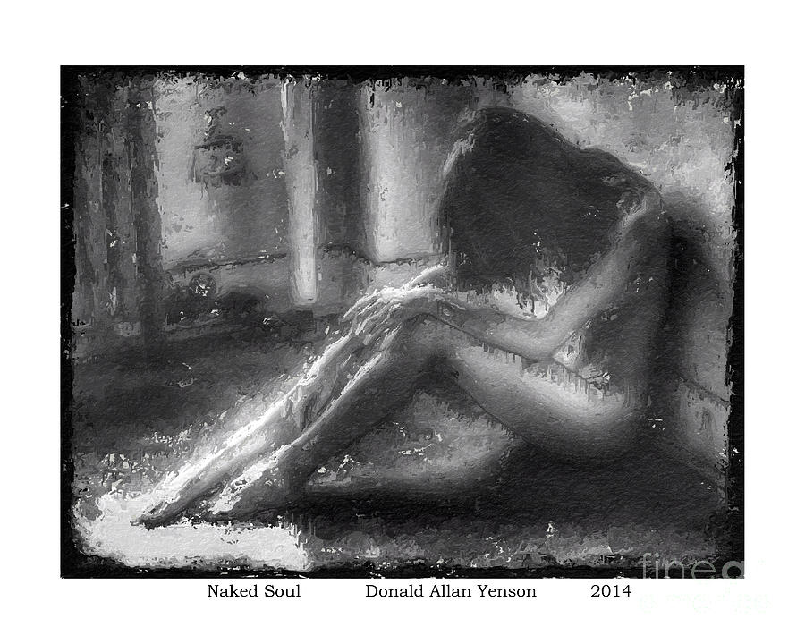 Naked Soul Painting by Donald Yenson