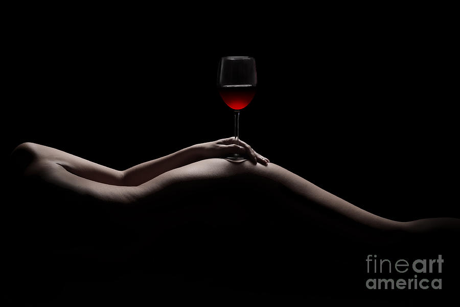 Wine Photograph - Naked Wine by Jt PhotoDesign