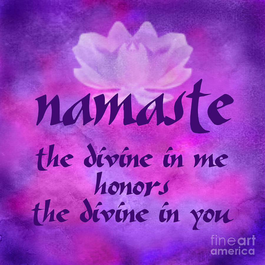 Namaste Digital Art